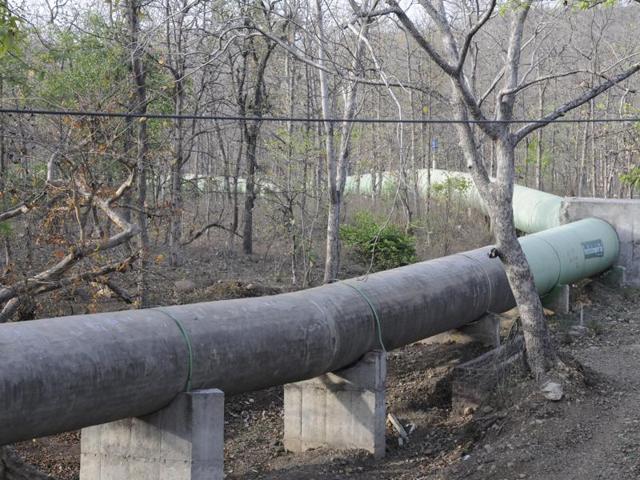 The project, coming up in the proposed Delhi-Mumbai Industrial Corridor, will have a capacity of 90 MLD. (Ht file/Shankar Mourya) The project, coming up in the proposed Delhi-Mumbai Industrial Corridor, will have a capacity of 90 MLD. (Ht file/Shankar Mourya)