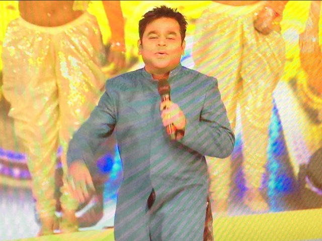AR Rahman regales the audience with his compositions. (Twitter)