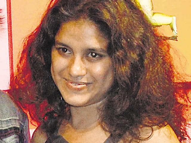 On December 11, Hema Upadhyay (above) and her lawyer Haresh Bhambani were allegedly murdered by Vidhyadhar Rajbhar and his employees.(HT file photo)