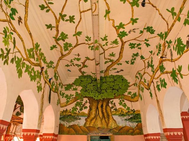 Those travelling on the Jan Shatabdi will be able to appreciate the art even before arrival since the train is also being painted by the Ranthambhore artists. (Aditya ‘Dicky’ Singh) Those travelling on the Jan Shatabdi will be able to appreciate the art even before arrival since the train is also being painted by the Ranthambhore artists. (Aditya ‘Dicky’ Singh)