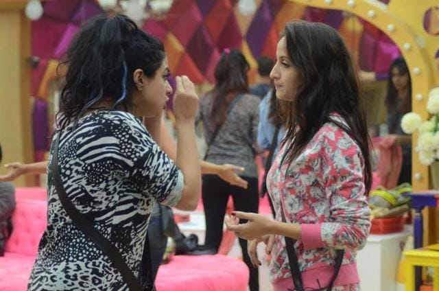 Priya is out to irritate one and all in the Bigg Boss house. (Colors)