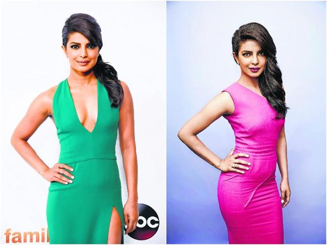 Priyanka Chopra largely kept it understated and simple this year by sporting minimalistic solid-coloured dresses on multiple occasions. From green to blue, the actor rocked each one of them with ease. (AgenCies) Priyanka Chopra largely kept it understated and simple this year by sporting minimalistic solid-coloured dresses on multiple occasions. From green to blue, the actor rocked each one of them with ease. (AgenCies)