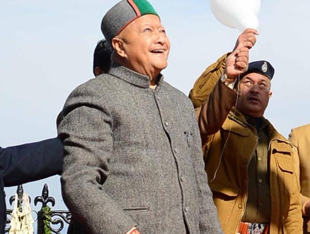 Himachal Pradesh chief minister Vurbhadra Singh. (HT Photo) Himachal Pradesh chief minister Vurbhadra Singh. (HT Photo)