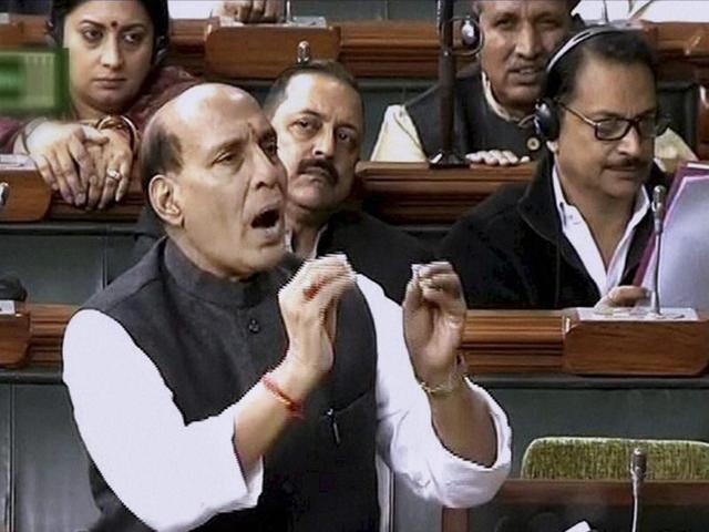 This marks the first time that Rajnath Singh has engages in what is increasingly being called ‘Twitter Governance’.(PTI Photo) This marks the first time that Rajnath Singh has engages in what is increasingly being called ‘Twitter Governance’.(PTI Photo)