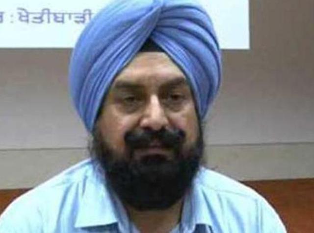 Punjab director of agriculture Mangal Singh Sandhu. (HT Photo) Punjab director of agriculture Mangal Singh Sandhu. (HT Photo)