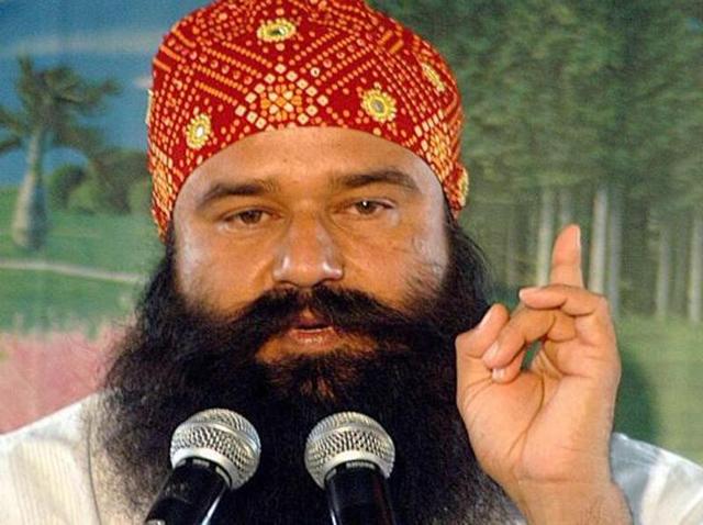Gurmeet Ram Rahim Singh(HT FILE PHOTO) Gurmeet Ram Rahim Singh(HT FILE PHOTO)