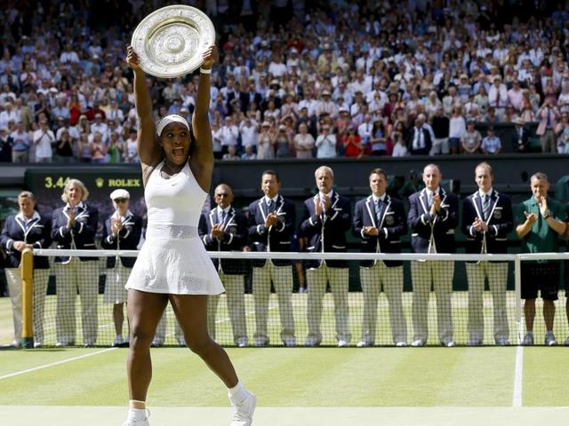 Serena makes her bid for greatest ever: Despite her US Open loss to Roberta Vinci, Serena Willliams won three Grand Slams and is now just one Major short of Steffi Graf’s Open Era record of 22. (AP Photo) 