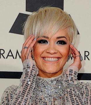 Rita Ora arrives on the red carpet for the 57th Annual Grammy Awards in Los Angeles February 8, 2015. (AFP) Rita Ora arrives on the red carpet for the 57th Annual Grammy Awards in Los Angeles February 8, 2015. (AFP)