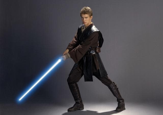 Hayden Christensen as Anakin Skywalker in Star Wars: Attack of the Clones. (Lucasfilm) Hayden Christensen as Anakin Skywalker in Star Wars: Attack of the Clones. (Lucasfilm)