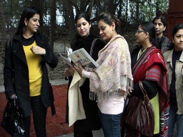 Nursery admission is a process that needs hard word, strategic planning and filling forms – a lot of forms. (HT file photo) Nursery admission is a process that needs hard word, strategic planning and filling forms – a lot of forms. (HT file photo)