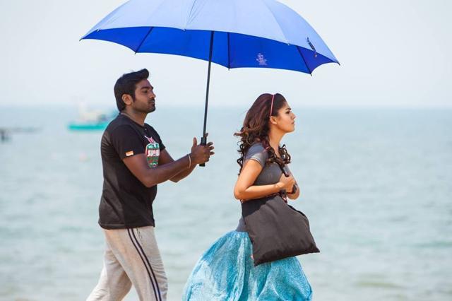 Produced by Dhanush, the film stars Vijay Sethupati and Nayantara. (NRDMovie/Facebook) Produced by Dhanush, the film stars Vijay Sethupati and Nayantara. (NRDMovie/Facebook)