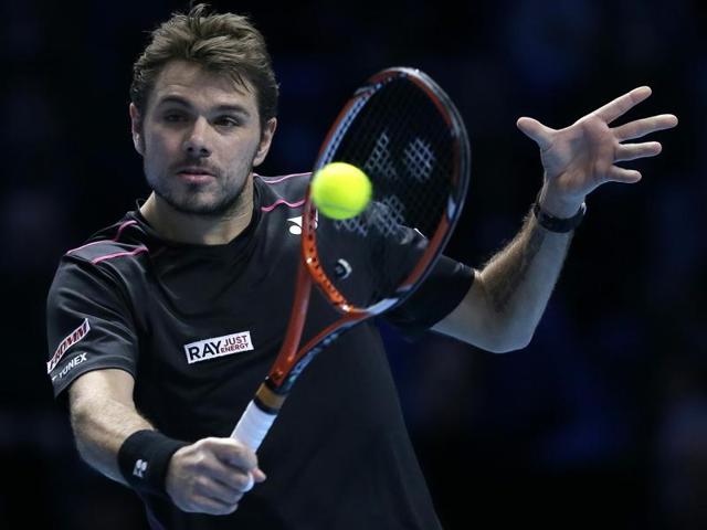 Stan Wawrinka, who will be playing the Chennai Open, has been one of the rare players to challenge Novak Djokovic this season.(AP Photo)