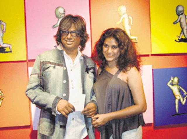Chintan Upadhyay with Hema