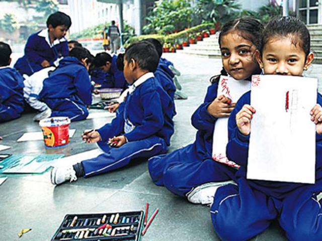 The nursery admission process in Delhi for the next academic session is set to begin on January 1 . (HT file photo) The nursery admission process in Delhi for the next academic session is set to begin on January 1 . (HT file photo)