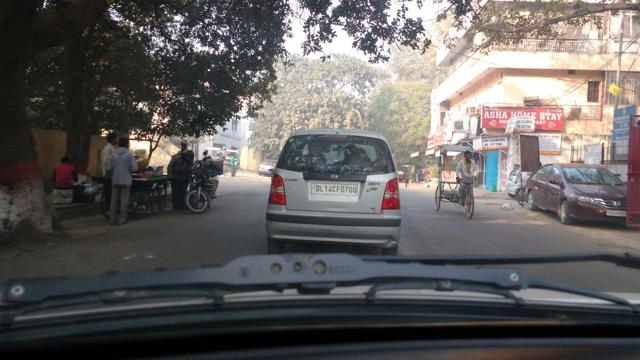 A car with an even number plate on a road in Delhi. (Mallica Joshi/HT Photo) A car with an even number plate on a road in Delhi. (Mallica Joshi/HT Photo)