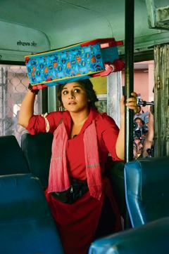 Viday Balan shoots for Mission Sapne.