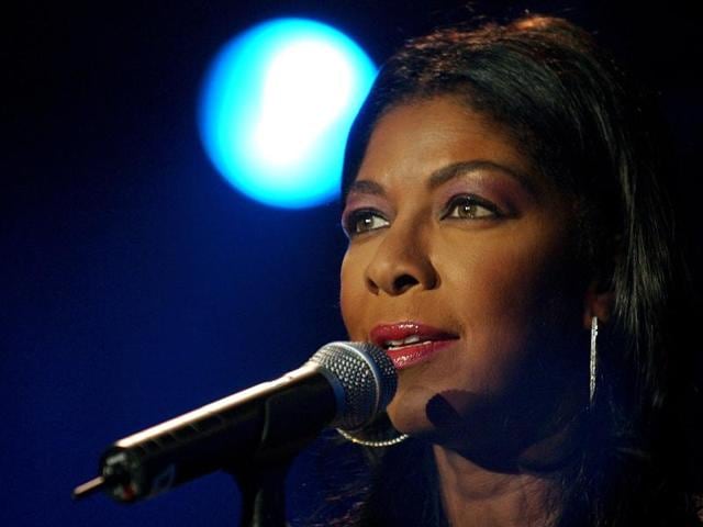 In a 2003 file photo, singer Natalie Cole performs on Stravinsky stage, during the 37th Montreux Jazz Festival, in Montreux, Switzerland. (AP) In a 2003 file photo, singer Natalie Cole performs on Stravinsky stage, during the 37th Montreux Jazz Festival, in Montreux, Switzerland. (AP)