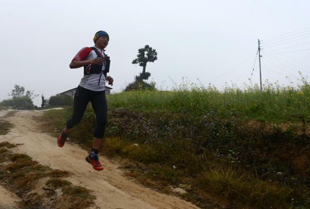 Nepal’s terrain makes it ideal for trail running, but with just a handful of events each year, the sport remains niche in the region. (AFP Photo) Nepal’s terrain makes it ideal for trail running, but with just a handful of events each year, the sport remains niche in the region. (AFP Photo)