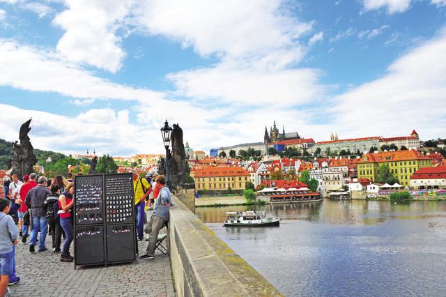 Prague, with its amazing old-world architecture, is one of the most touristy places in the world.