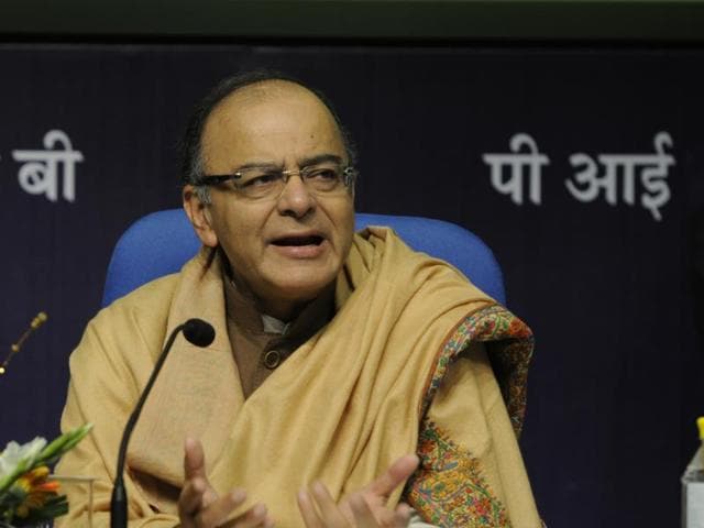 Finance minister Arun Jaitley said the upcoming budget session of parliament would be crucial for the passage of the proposed Goods and Services Tax (GST) that has been blocked in two successive sessions. (HT Photo) Finance minister Arun Jaitley said the upcoming budget session of parliament would be crucial for the passage of the proposed Goods and Services Tax (GST) that has been blocked in two successive sessions. (HT Photo)