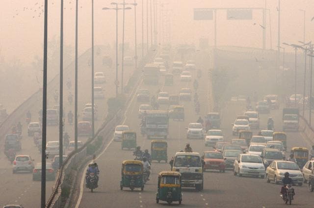 Don’t you know that you’re toxic: There is no denying that some sort of beginning has to be made before the air we breathe kills us all. Maybe 2016 will see more cities and states take similar initiatives like Delhi’s odd-even formula. ( Photo by Sonu Mehta/ Hindustan Times) (Hindustan Times) Don’t you know that you’re toxic: There is no denying that some sort of beginning has to be made before the air we breathe kills us all. Maybe 2016 will see more cities and states take similar initiatives like Delhi’s odd-even formula. ( Photo by Sonu Mehta/ Hindustan Times) (Hindustan Times)