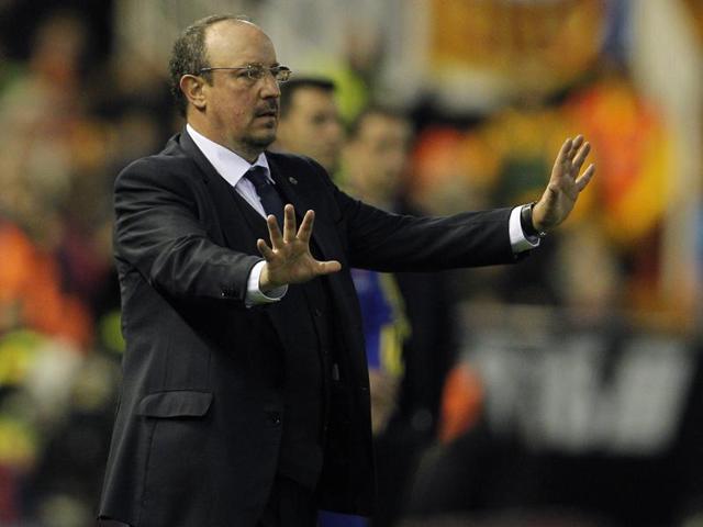 Real Madrid has fired coach Rafa Benitez (Left) after only seven months and replaced him with former player Zinedine Zidane. (AFP) Real Madrid has fired coach Rafa Benitez (Left) after only seven months and replaced him with former player Zinedine Zidane. (AFP)