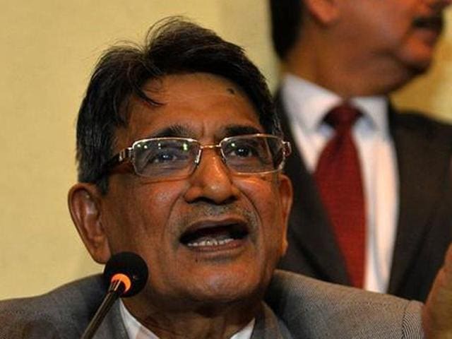 Former Chief Justice of India RM Lodha said Shashank Manohar had implemented the recommendations in his report, submitted on January 4, immediately.(Photo: @ANI_news Twitter handle)