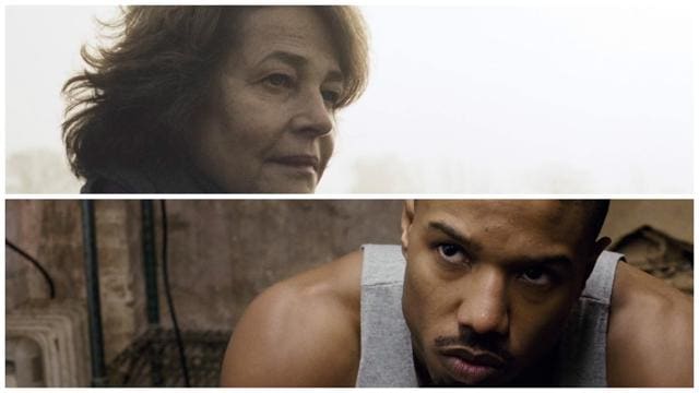 Charlotte Rampling and Michael B Jordan won best actress and best actor respectively. Charlotte Rampling and Michael B Jordan won best actress and best actor respectively.