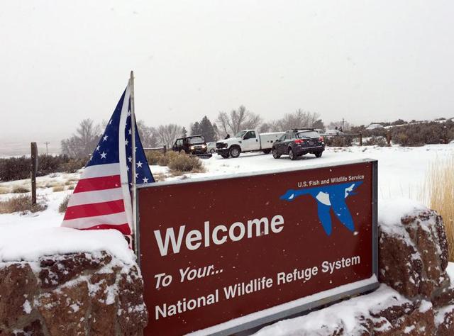 Arizona cattle rancher LaVoy Finicum leads a tour through the Malheur National Wildlife Refuge near Burns, Oregon January 3, 2016. A group of self-styled militiamen occupied the headquarters of a US wildlife refuge in eastern Oregon in a standoff with authorities over jail sentences handed out to two ranchers. (REUTERS Photo) Arizona cattle rancher LaVoy Finicum leads a tour through the Malheur National Wildlife Refuge near Burns, Oregon January 3, 2016. A group of self-styled militiamen occupied the headquarters of a US wildlife refuge in eastern Oregon in a standoff with authorities over jail sentences handed out to two ranchers. (REUTERS Photo)