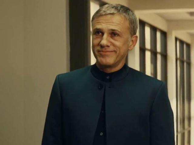 Oscar-winner Christoph Waltz in Spectre.