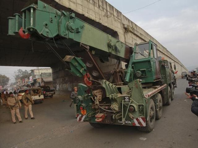 The remarks came hours after Pakistan said it is working on the “leads” provided by India on the Pathankot attack.(Sameer Sehgal/HT Photo)