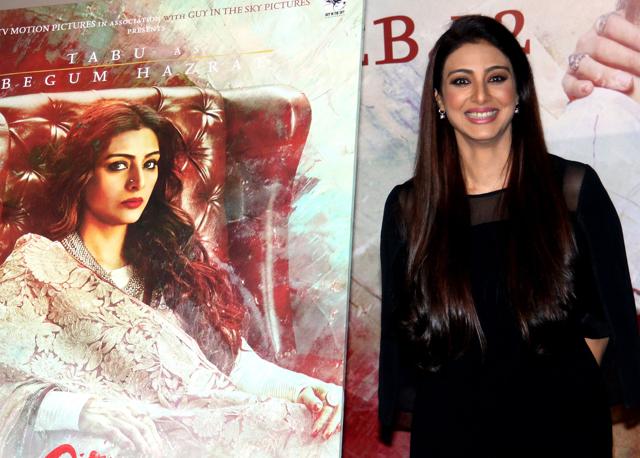 Tabu attends the trailer launch of upcoming Hindi film Fitoor. (AFP) Tabu attends the trailer launch of upcoming Hindi film Fitoor. (AFP)