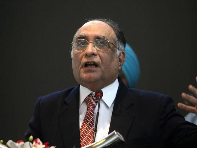 Former Chief Justice of India S H Kapadia passed away on Monday in Mumbai.(HT File Photo)