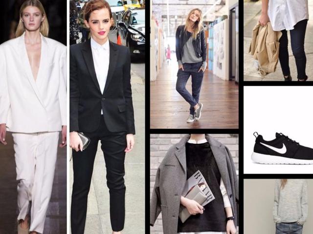 Our list of this year’s must-haves will give you the trend update you need. For instance, androgynous fashion is still in this year.(Pinterest) Our list of this year’s must-haves will give you the trend update you need. For instance, androgynous fashion is still in this year.(Pinterest)