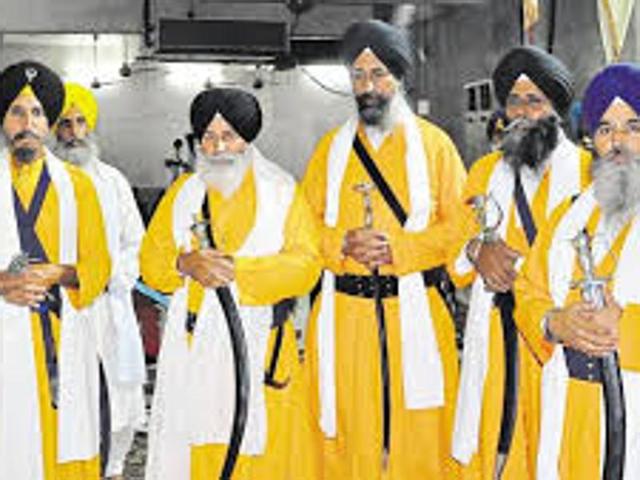 The statement said a ‘Sarbat Khalsa’ (congregation of Sikhs) should be called to decide on the broad framework or rules under which the Akal Takht should function. (HT Photo) The statement said a ‘Sarbat Khalsa’ (congregation of Sikhs) should be called to decide on the broad framework or rules under which the Akal Takht should function. (HT Photo)