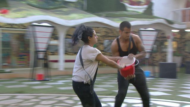 Priya and Prince during the task. (Colors) Priya and Prince during the task. (Colors)