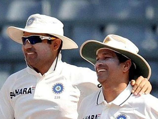 Virender Sehwag said he modelled his batting on Sachin Tendulkar early in his career, but later developed his own technique once he realised there was no point emulating the master blaster. (AFP Photo) Virender Sehwag said he modelled his batting on Sachin Tendulkar early in his career, but later developed his own technique once he realised there was no point emulating the master blaster. (AFP Photo)