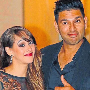 Cricketer Yuvraj and model Hazel Keech plan to tie the knot in February 2016. Cricketer Yuvraj and model Hazel Keech plan to tie the knot in February 2016.