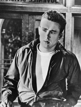 When in doubt, go classic James Dean with black and white When in doubt, go classic James Dean with black and white