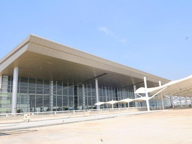 The developments come in the backdrop of Haryana and Punjab Government locking horns over the naming of Chandigarh International airport, which was inaugurated by Prime Minister Narendra Modi last year. (HT File Photo) The developments come in the backdrop of Haryana and Punjab Government locking horns over the naming of Chandigarh International airport, which was inaugurated by Prime Minister Narendra Modi last year. (HT File Photo)