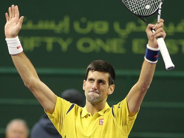 Novak Djokovic of Serbia (L) shakes hands with Fernando Verdasco of Spain after their Qatar Open match in Doha on January 6, 2016. (Reuters Photo) Novak Djokovic of Serbia (L) shakes hands with Fernando Verdasco of Spain after their Qatar Open match in Doha on January 6, 2016. (Reuters Photo)