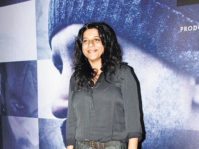 Filmmaker Zoya Akhtar at the special screening of Wazir. (photos: shakti yadav) 