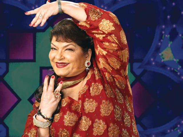 Saroj Khan is often credited for taking the dancing capabilities of actors Madhuri Dixit and Sridevi to another level. (Twitter) Saroj Khan is often credited for taking the dancing capabilities of actors Madhuri Dixit and Sridevi to another level. (Twitter)