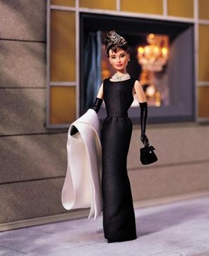 Barbie has been transformed into various film stars, including Audrey Hepburn. (AFP)