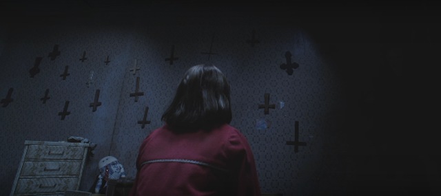 The crucifix returns.