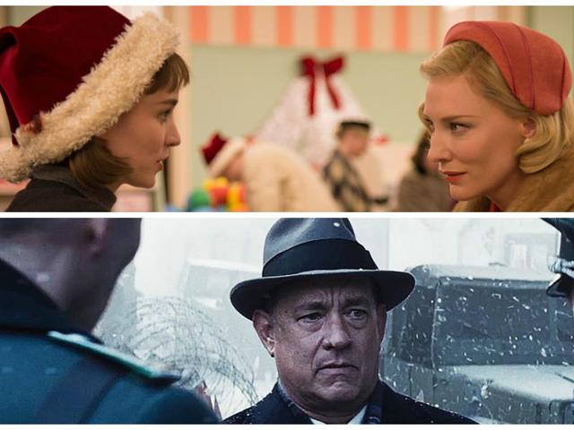 Carol and Bridge of Spies scored nine nominations apiece at the BAFTAs