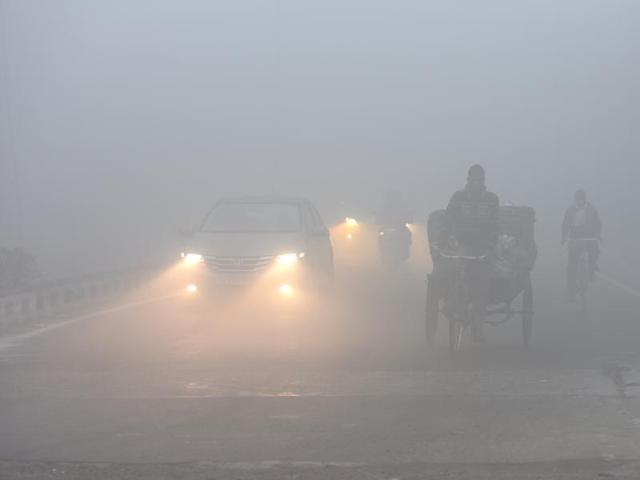 The maximum temperature has so far hovered around 23 degree Celsius, quite high for this time of the year. (Sushil Kumar/HT photo)
