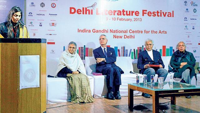 Former Delhi CM Sheila Dixit at the 2013 festival (HT Photo) Former Delhi CM Sheila Dixit at the 2013 festival (HT Photo)