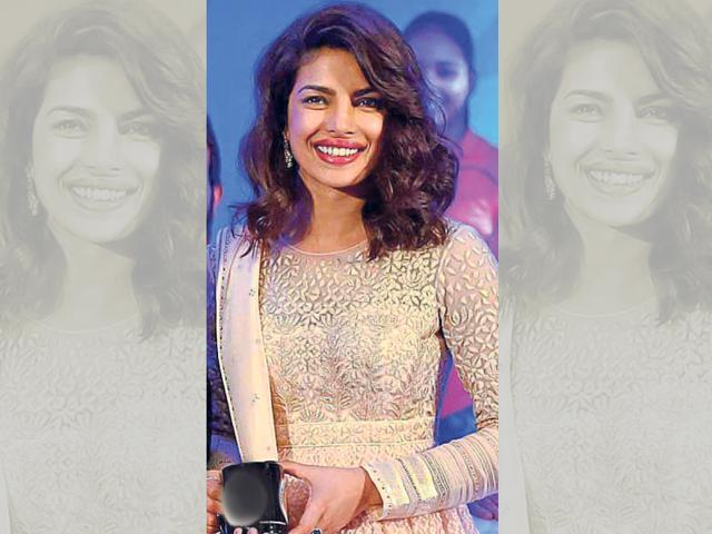 Priyanka Chopra in a traditional look. (Yogen Shah) Priyanka Chopra in a traditional look. (Yogen Shah)