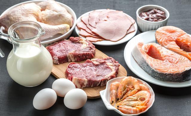 Choose lean or low-fat meat and poultry, and seafood rich in omega-3 fatty acids. (Shutterstock) Choose lean or low-fat meat and poultry, and seafood rich in omega-3 fatty acids. (Shutterstock)
